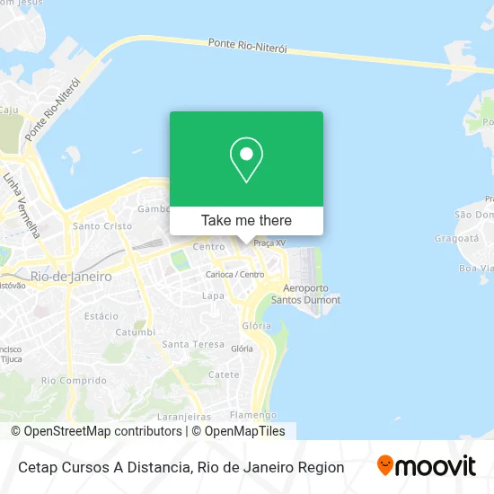 Cetap Cursos A Distancia map