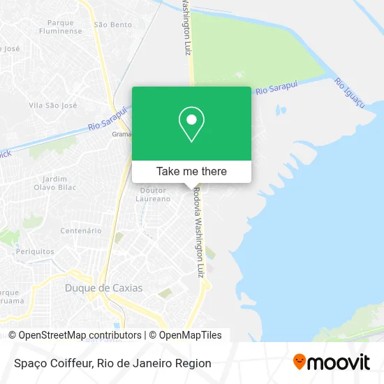 Spaço Coiffeur map