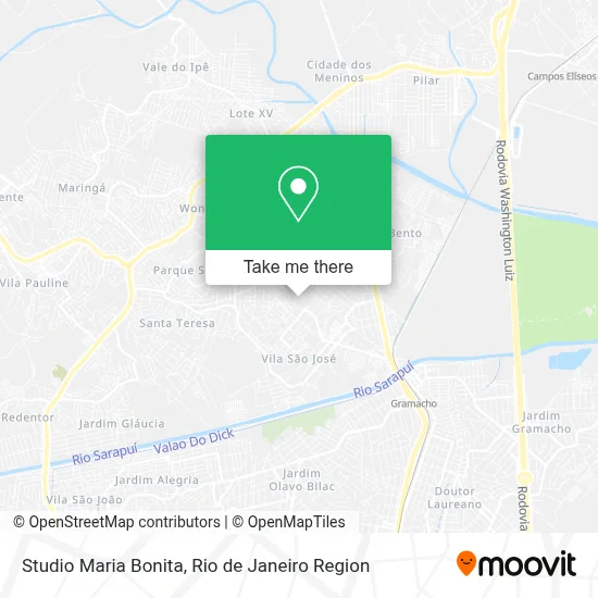 Studio Maria Bonita map