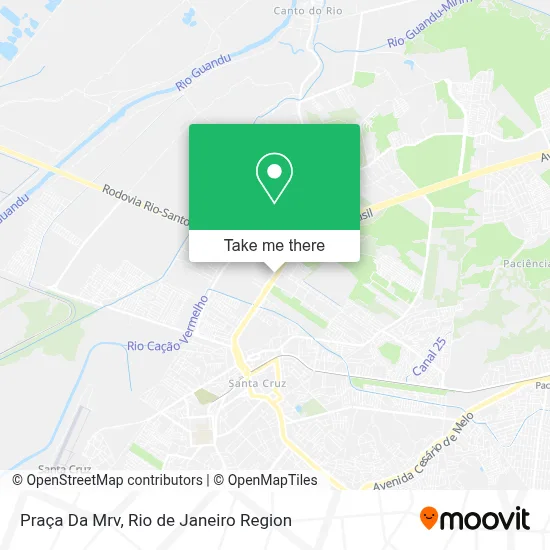 Praça Da Mrv map