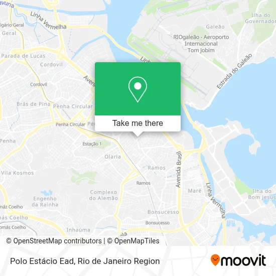 Polo Estácio Ead map