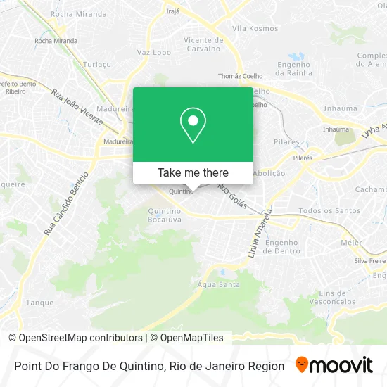 Point Do Frango De Quintino map