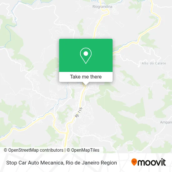 Stop Car Auto Mecanica map