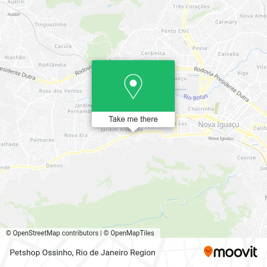 Petshop Ossinho map