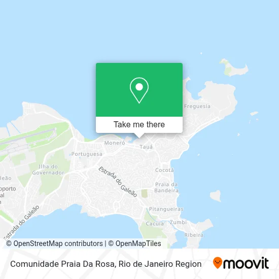 Comunidade Praia Da Rosa map