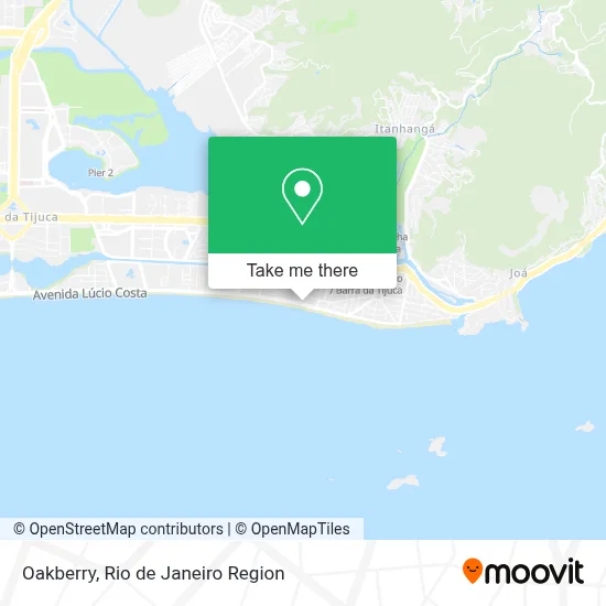 Oakberry map