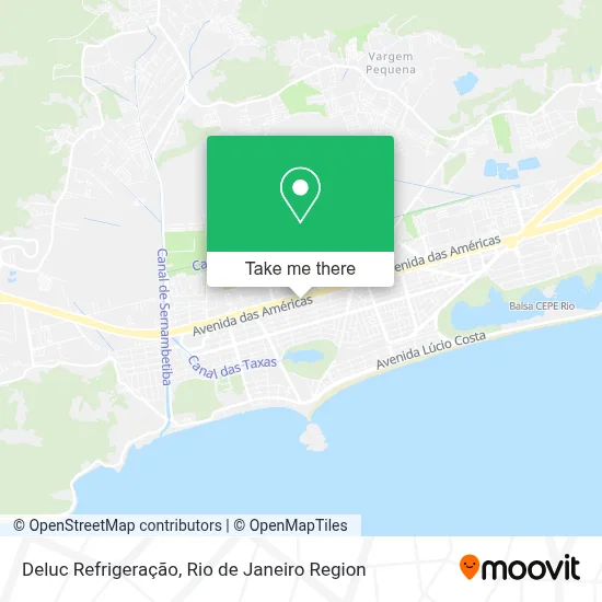 Deluc Refrigeração map