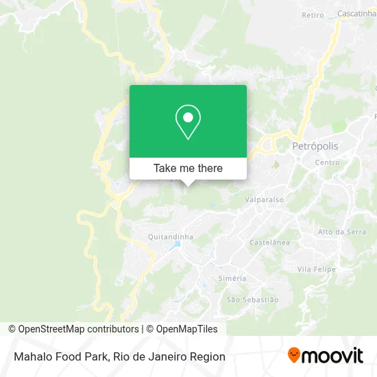 Mahalo Food Park map