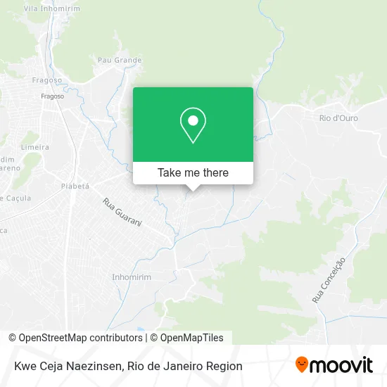 Kwe Ceja Naezinsen map