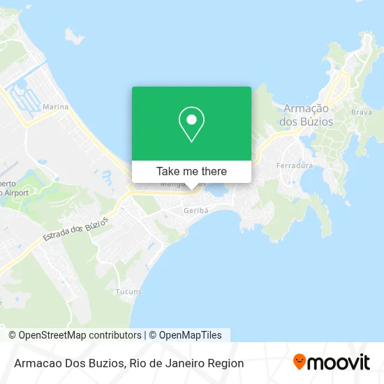 Armacao Dos Buzios map