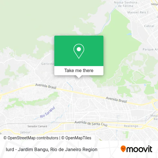Iurd - Jardim Bangu map