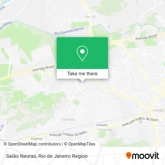 Salão Neuras map