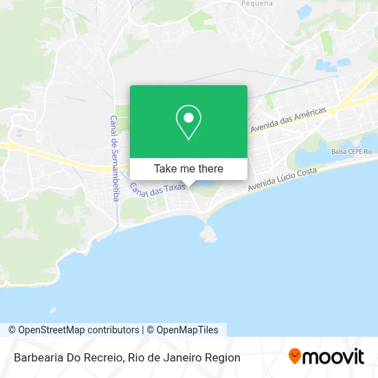 Barbearia Do Recreio map