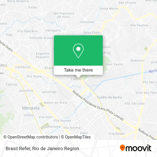 Brasil Refer map