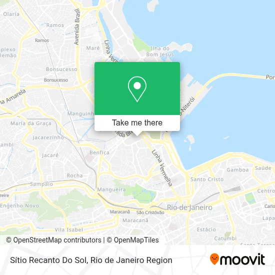 Sítio Recanto Do Sol map