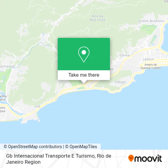 Gb Internacional Transporte E Turismo map
