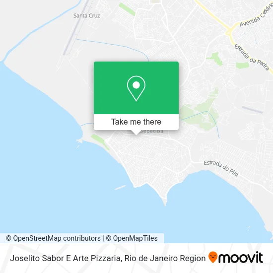 Joselito Sabor E Arte Pizzaria map