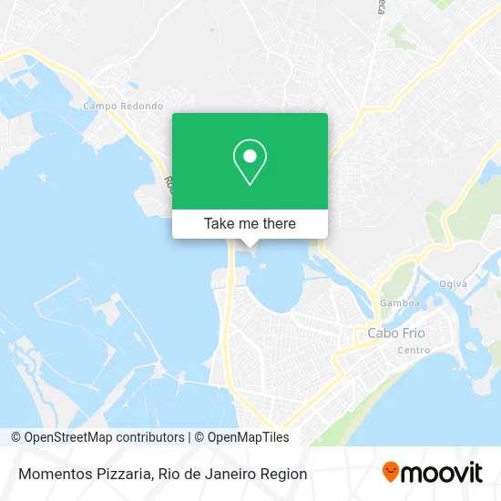 Momentos Pizzaria map
