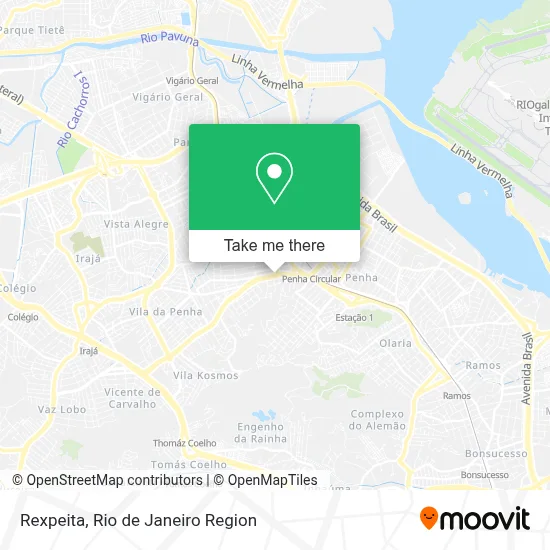 Rexpeita map
