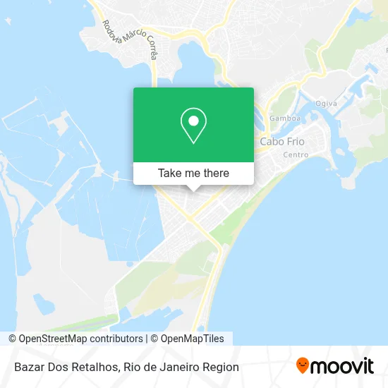 Bazar Dos Retalhos map