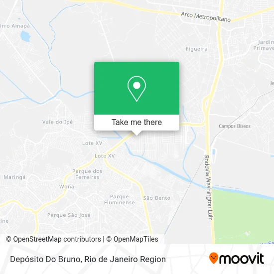 Depósito Do Bruno map