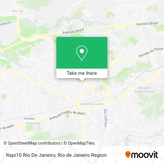 Rapi10 Rio De Janeiro map