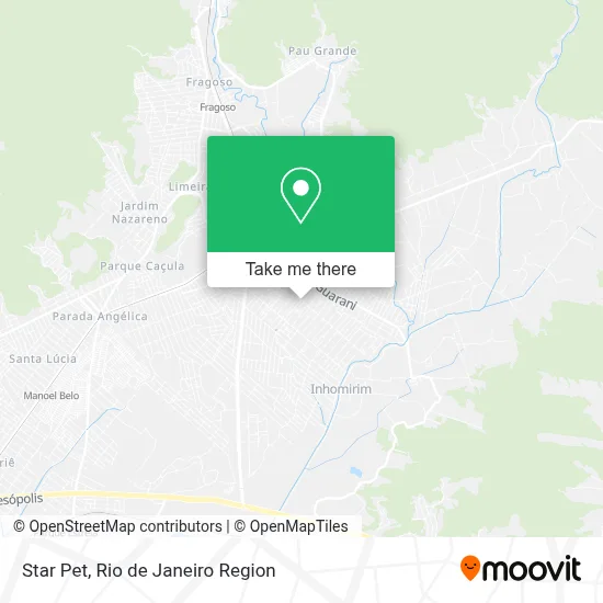 Star Pet map