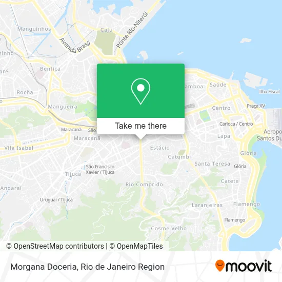 Morgana Doceria map