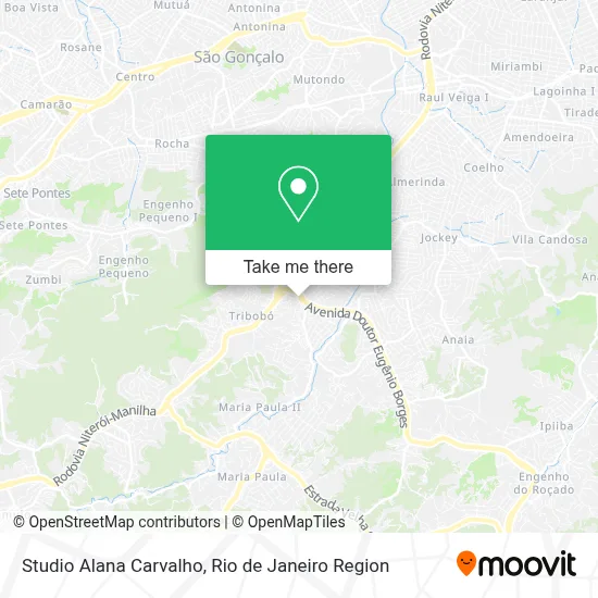 Studio Alana Carvalho map