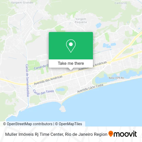 Muller Imóveis Rj Time Center map