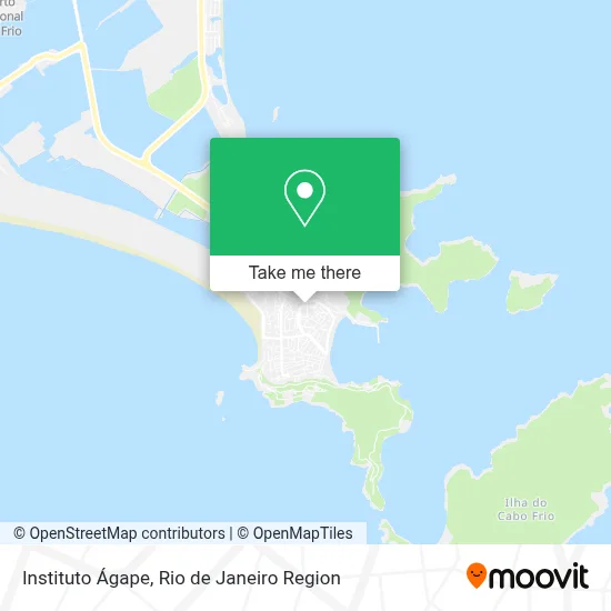 Instituto Ágape map