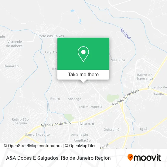A&A Doces E Salgados map