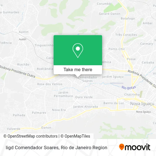 Iigd Comendador Soares map