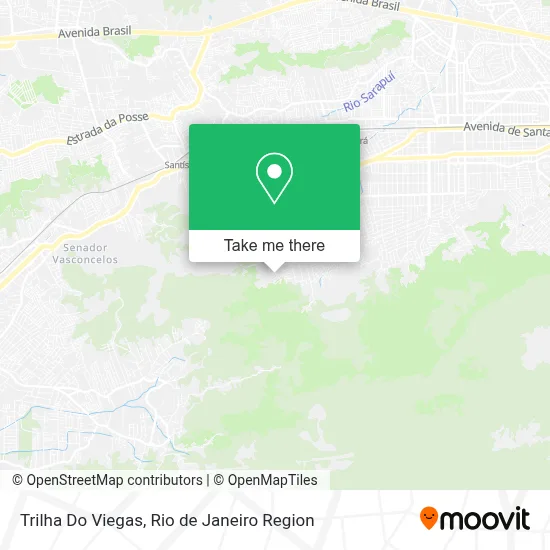 Trilha Do Viegas map