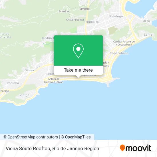 Vieira Souto Rooftop map
