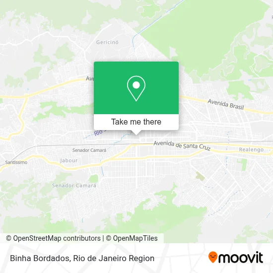Binha Bordados map