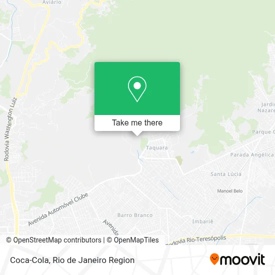 Coca-Cola map