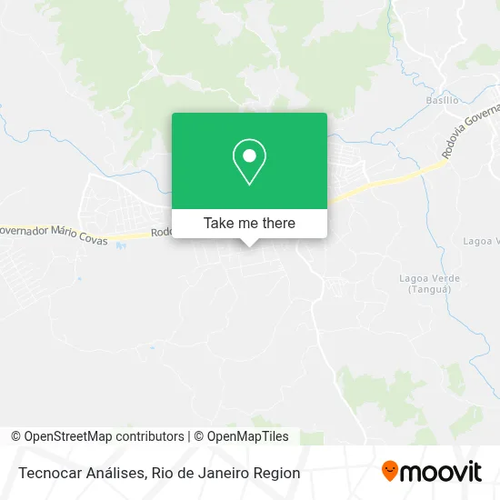Tecnocar Análises map