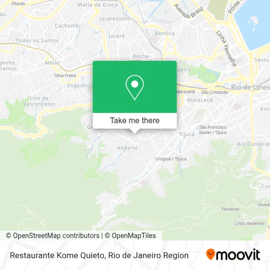 Restaurante Kome Quieto map