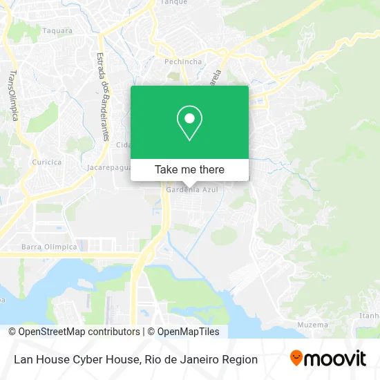 Lan House Cyber House map