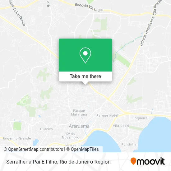 Serralheria Pai E Filho map