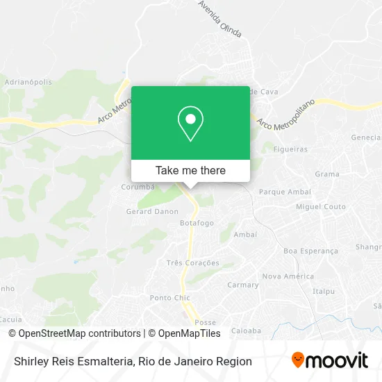 Shirley Reis Esmalteria map