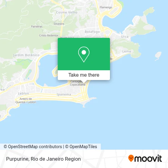 Purpurine map
