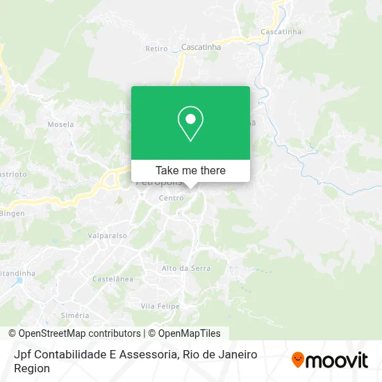 Jpf Contabilidade E Assessoria map