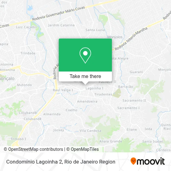 Condomínio Lagoinha 2 map