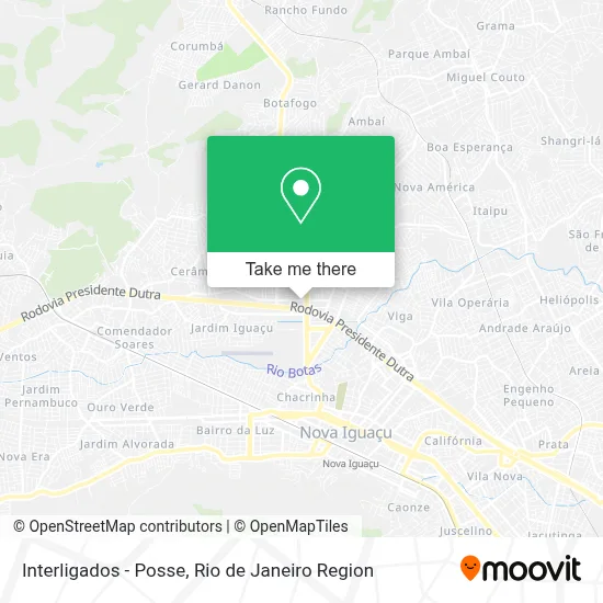 Interligados - Posse map