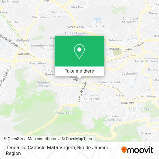 Tenda Do Caboclo Mata Virgem map
