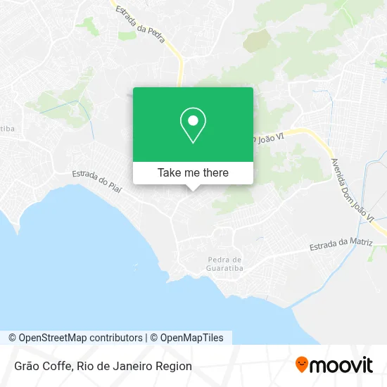Grão Coffe map