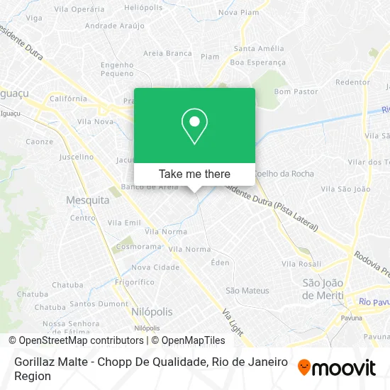 Gorillaz Malte - Chopp De Qualidade map