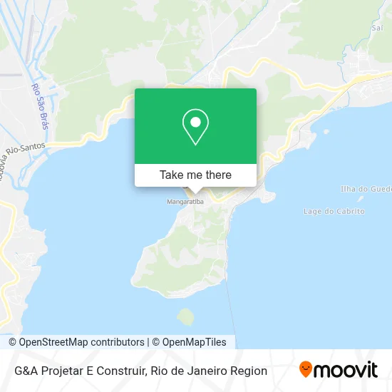 G&A Projetar E Construir map